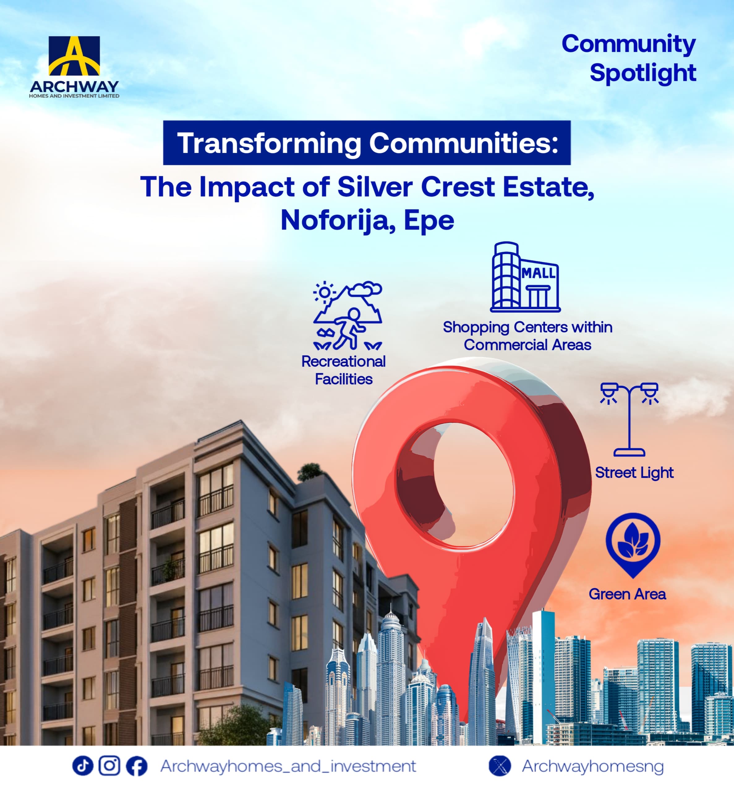 Transforming Communities: The Impact of Silver Crest Estate, Noforija, Epe
